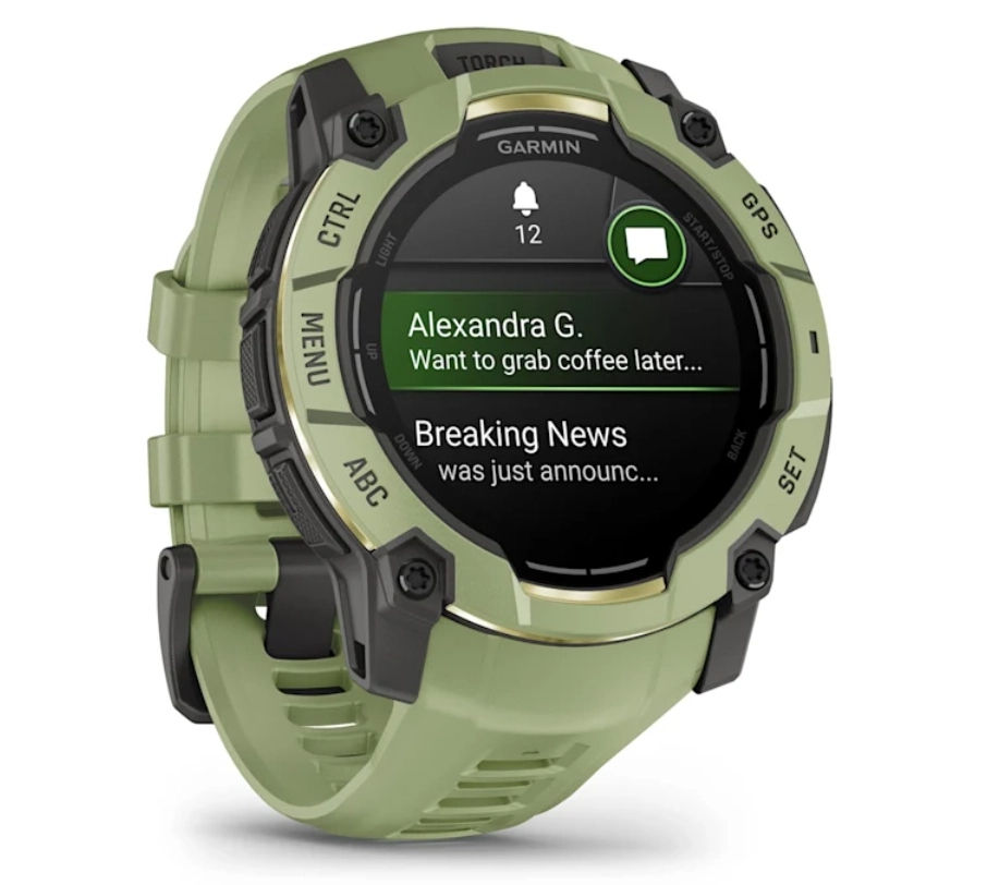 Умные часы Garmin Instinct 3 50 Amoled Fern Green with Fern Green Silicone