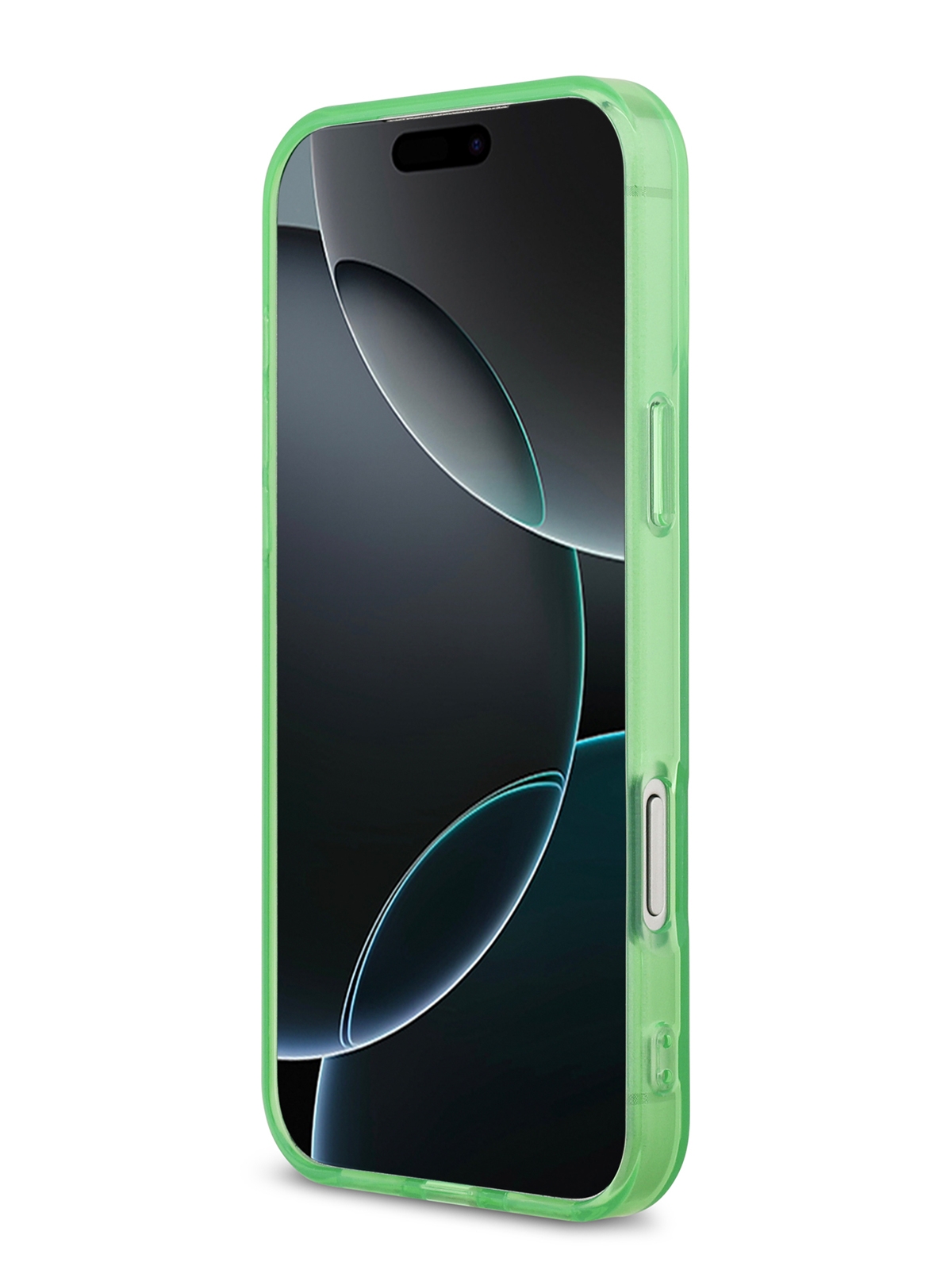 Чехол  Lacoste для iPhone 17 Pro Max IML Croc logo Hard Transparent Green (MagSafe)