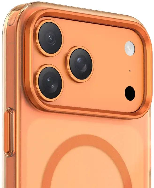 Чехол Keephone Dazzle Pro MagSafe для iPhone 17 Pro, Orange