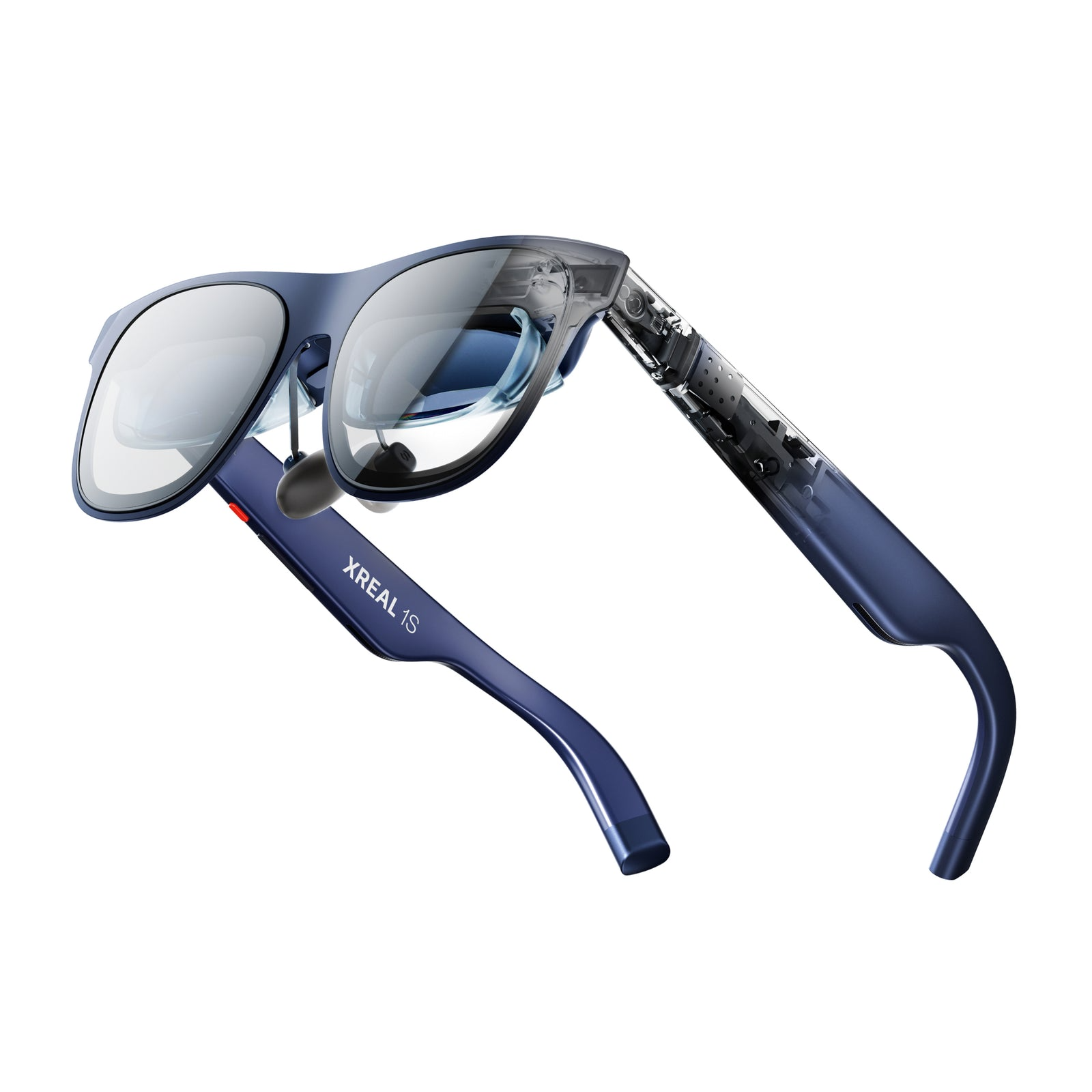 Очки дополненной реальности XREAL 1S тёмно-синий, (59.5 - 70.5mm)