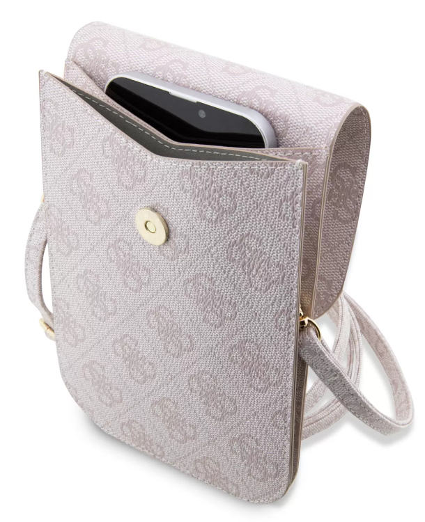 Guess для смартфонов сумка Wallet Bag 4G Stripes Pink