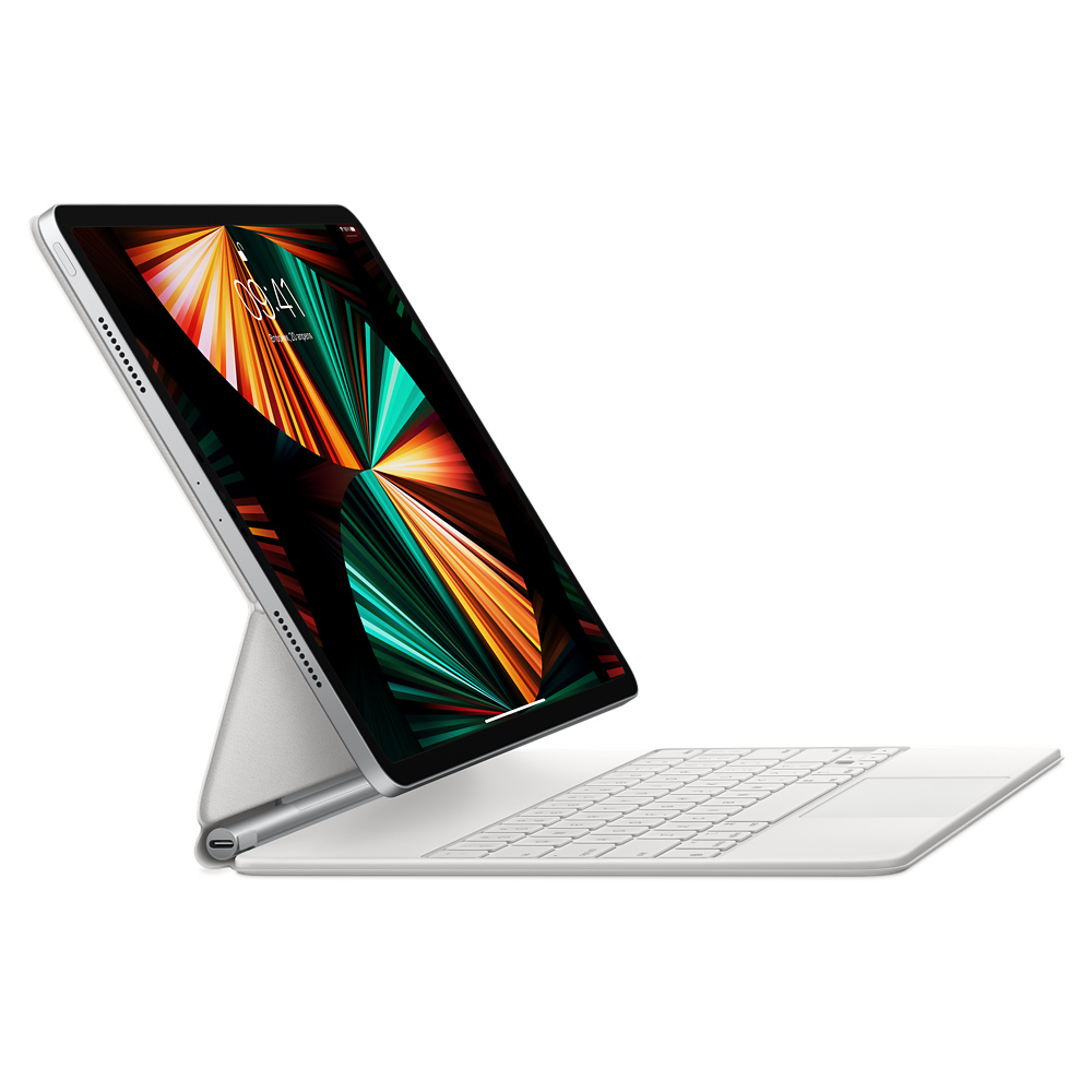 Чехол-клавиатура Apple Magic Keyboard для iPad Pro 12.9 (2018/2020/2021/2022) и iPad Air 13" (2024/2025), White