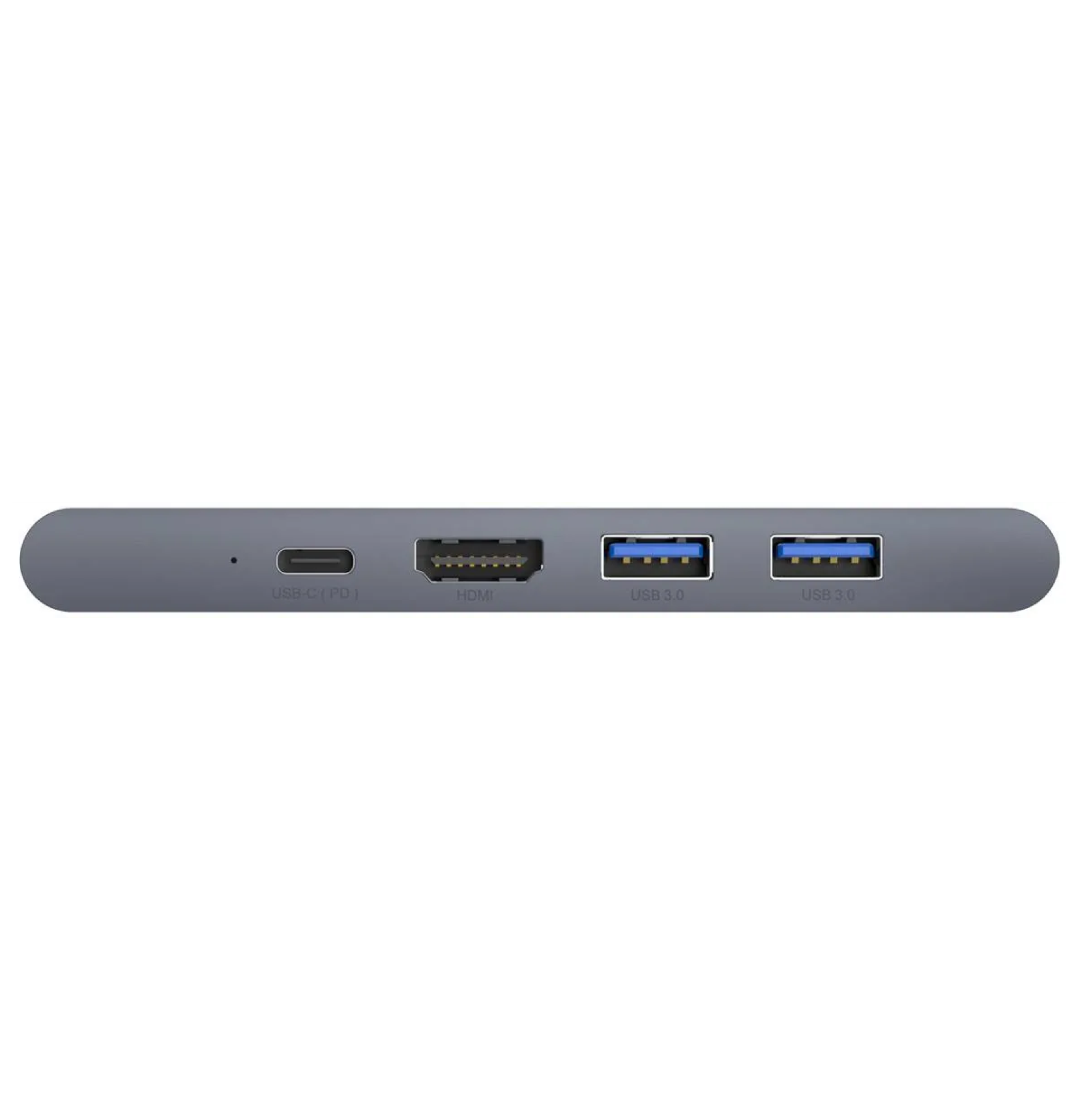 Адаптер Baseus CAHUB-L0G Dual Type C -> 2х USB, Type C, HDMI, Flash card, RJ45