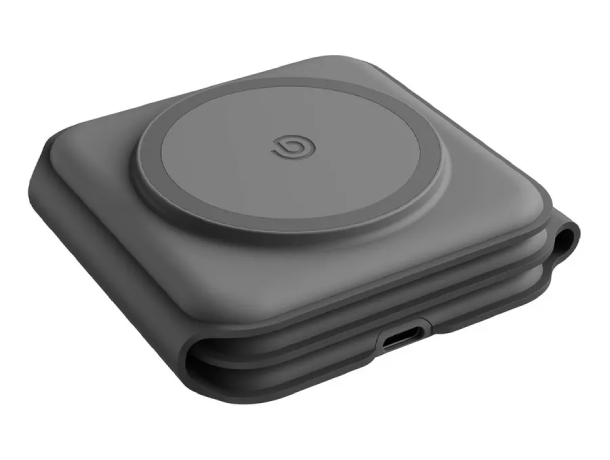 Беспроводное зарядное устройство Bazic GoMag Trio PLUS magnetic wireless foldable 15W Grey