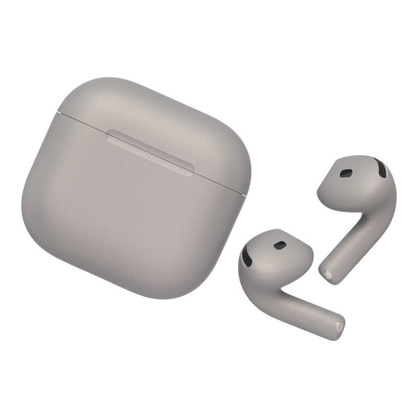 Наушники беспроводные Apple AirPods 4 (MXP93) с шумоподавлением - Natural Matte