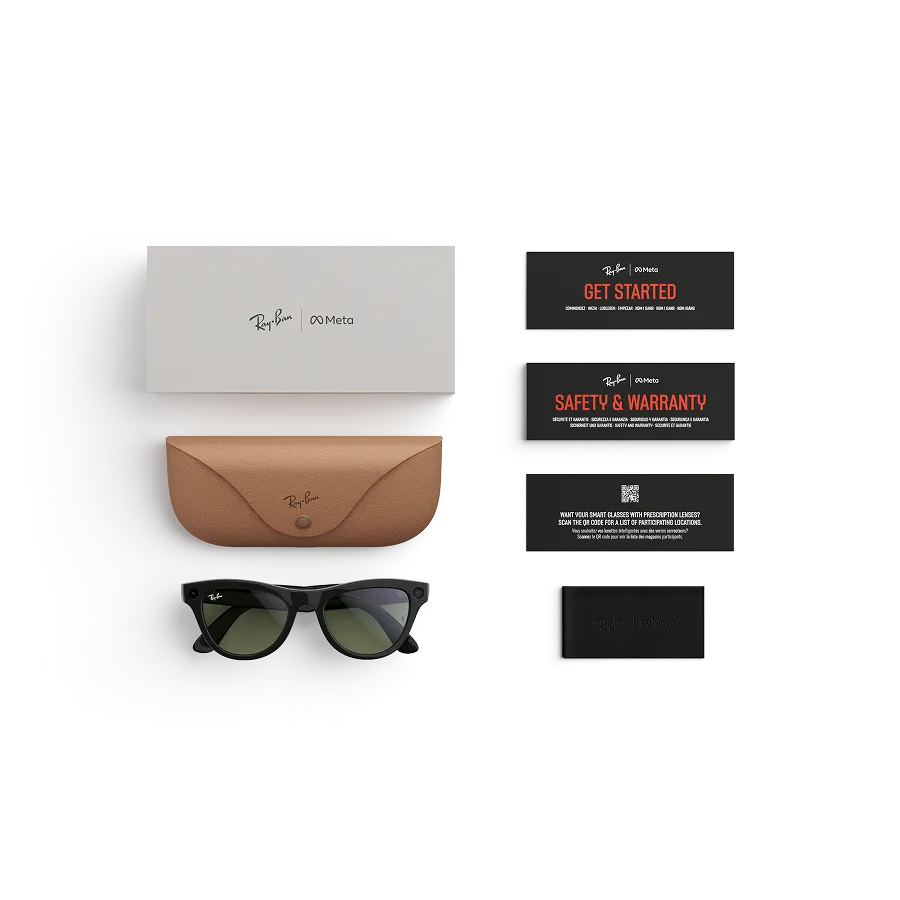 Умные очки RayBan Skyler RW4010 Shiny Black/G15 Green M 150-52mm (601/7152)