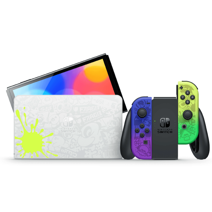 Портативное игровое устройство Nintendo Switch OLED Splatoon 3 Edition