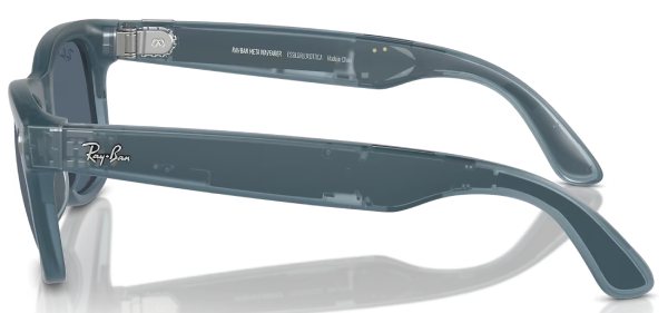 Умные очки RayBan Meta Wayfarer RW4006 Matte Jeans Transparent/Dusty Blue