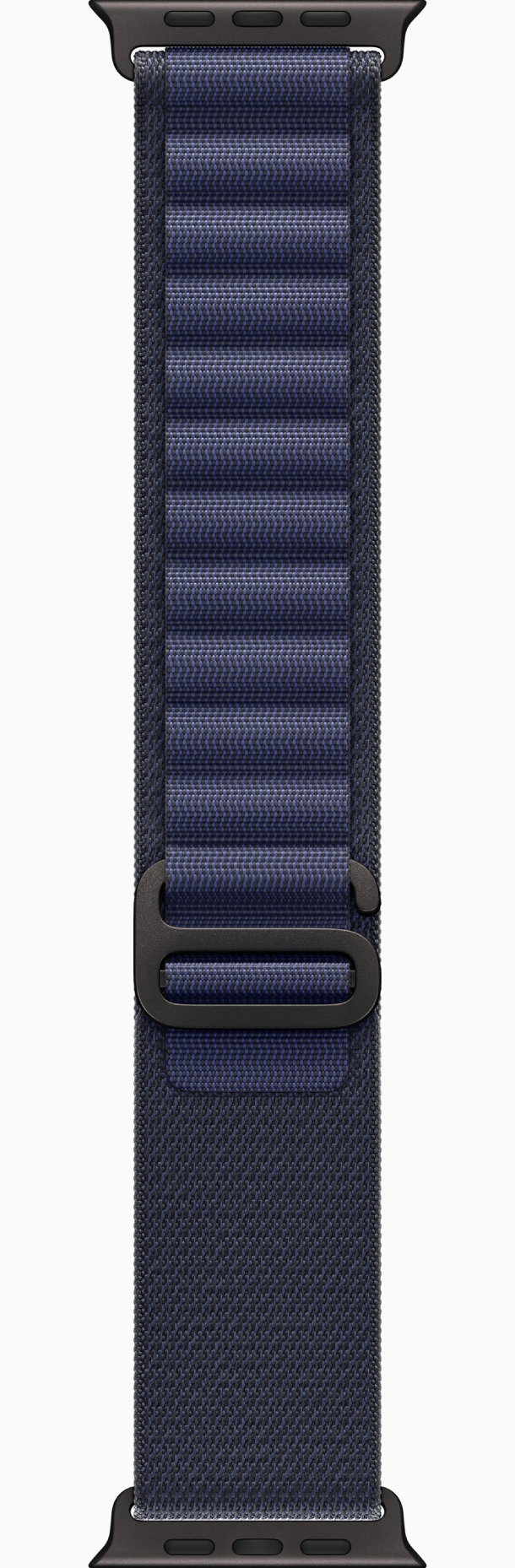 Apple Watch Ultra 2 (2024) GPS, 49 мм, корпус из черного титана, ремешок Alpine темно-синего цвета М (MYPX3)