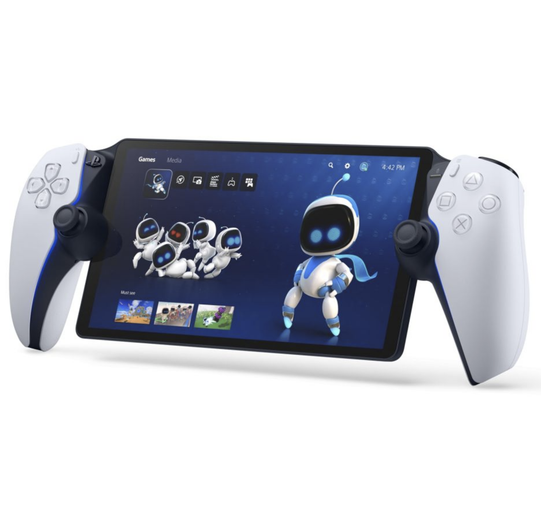 Портативное игровое устройство Sony PlayStation Portal, White Портативное игровое устройство Sony PlayStation Portal, White