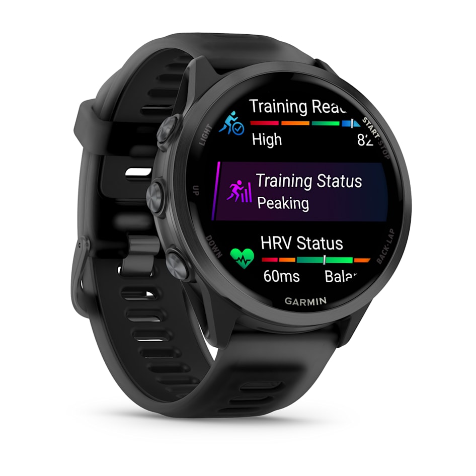 Умные часы Garmin Forerunner 570 47 Slate Gray with Black/Translucent Black Silicone