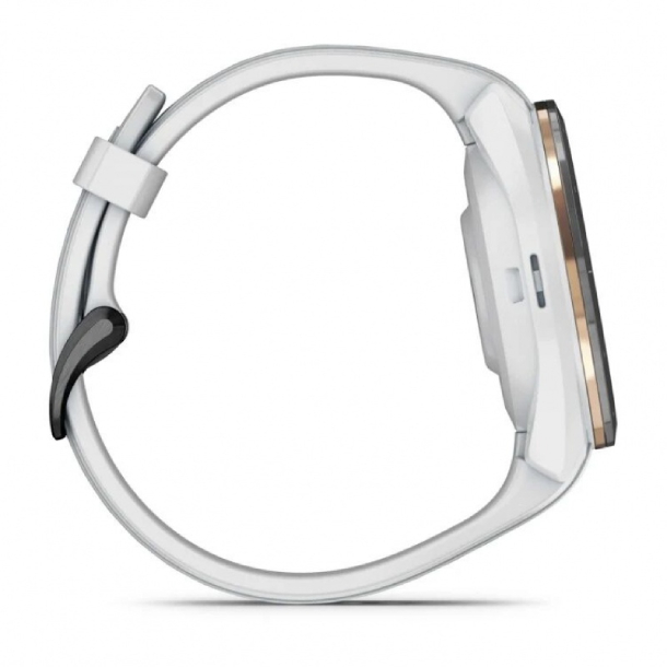 Умные часы Garmin Aproach S70 42mm Black Ceramic Bezel with White Silicone Band