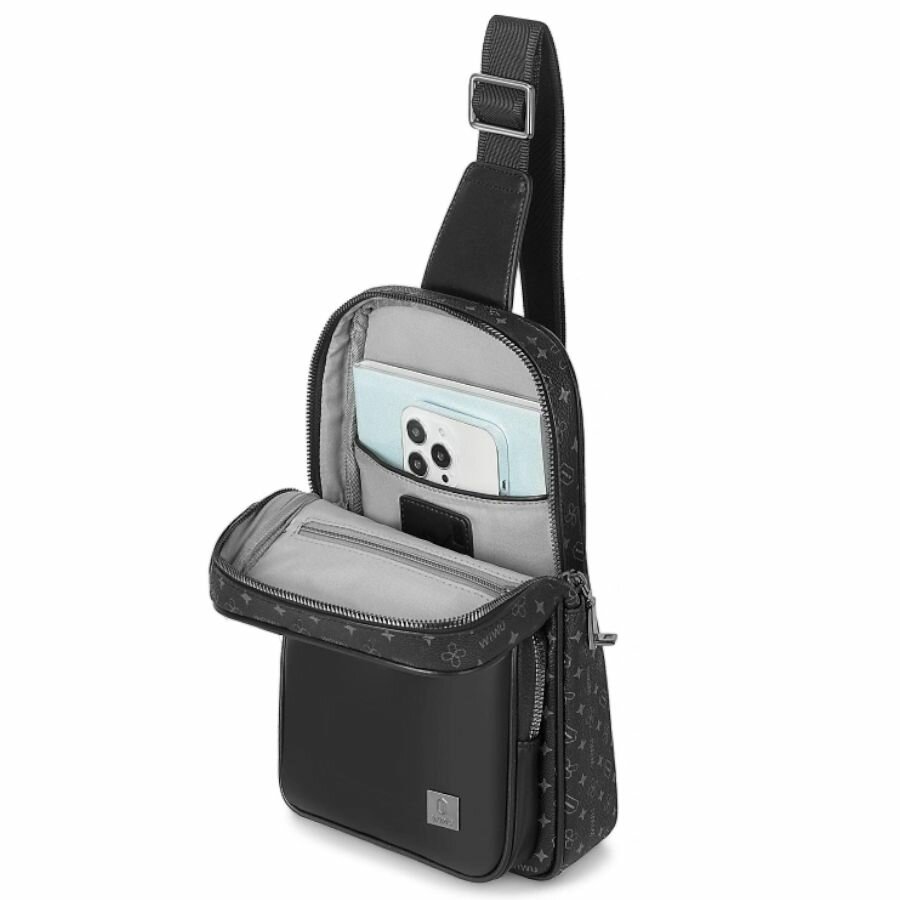 Сумка WiWu Master Fingerprint Lock Crossbady Bag