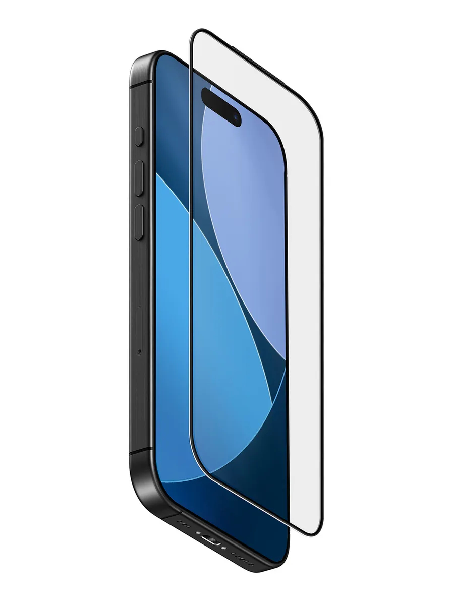 Защитное стекло Uniq для iPhone 17 Pro OPTIX Vision AR Anti-Dust filter Black (+installer)