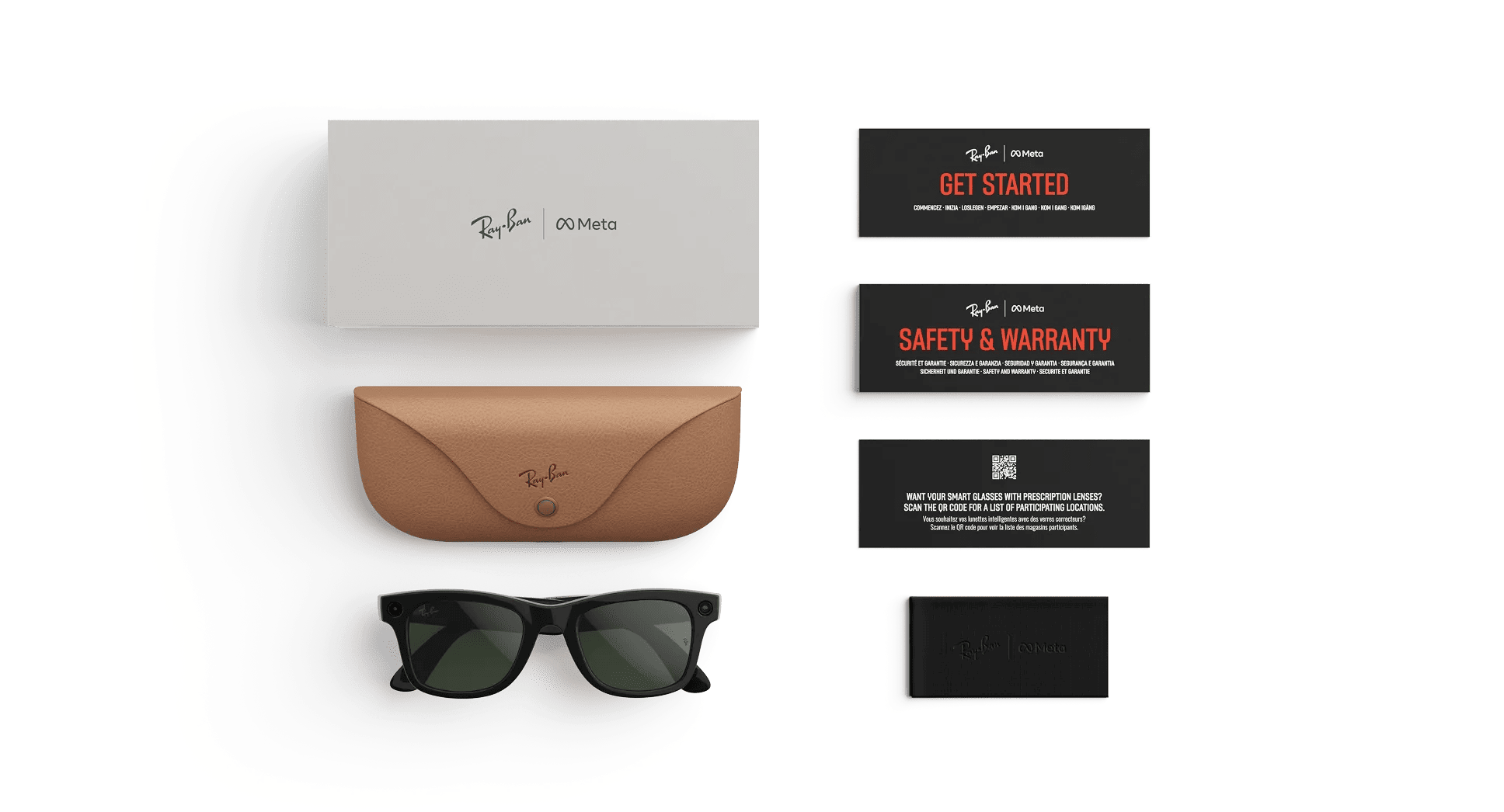 Умные очки RayBan Wayfarer (Gen 2) RW4012 Shiny Black/Graphite Green Transitions M 150-50mm (601/1M50)