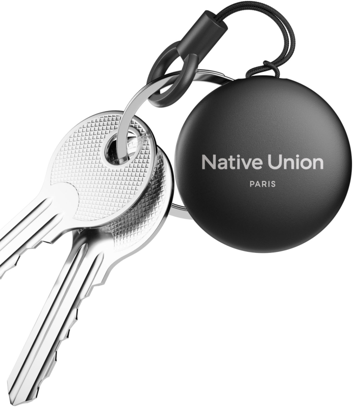 Брелок-трекер Native Union FIND IT TAG, черный, цвет: чёрный