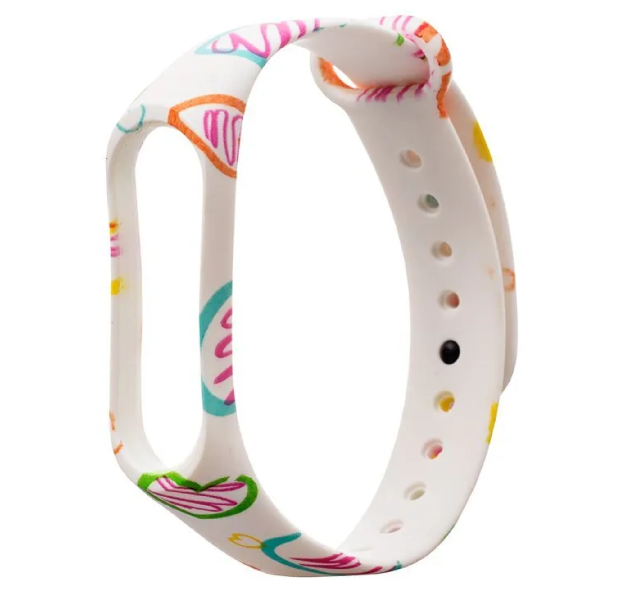 Ремешок силиконовый для Mi Band 3/4/5/6 с рисунком
