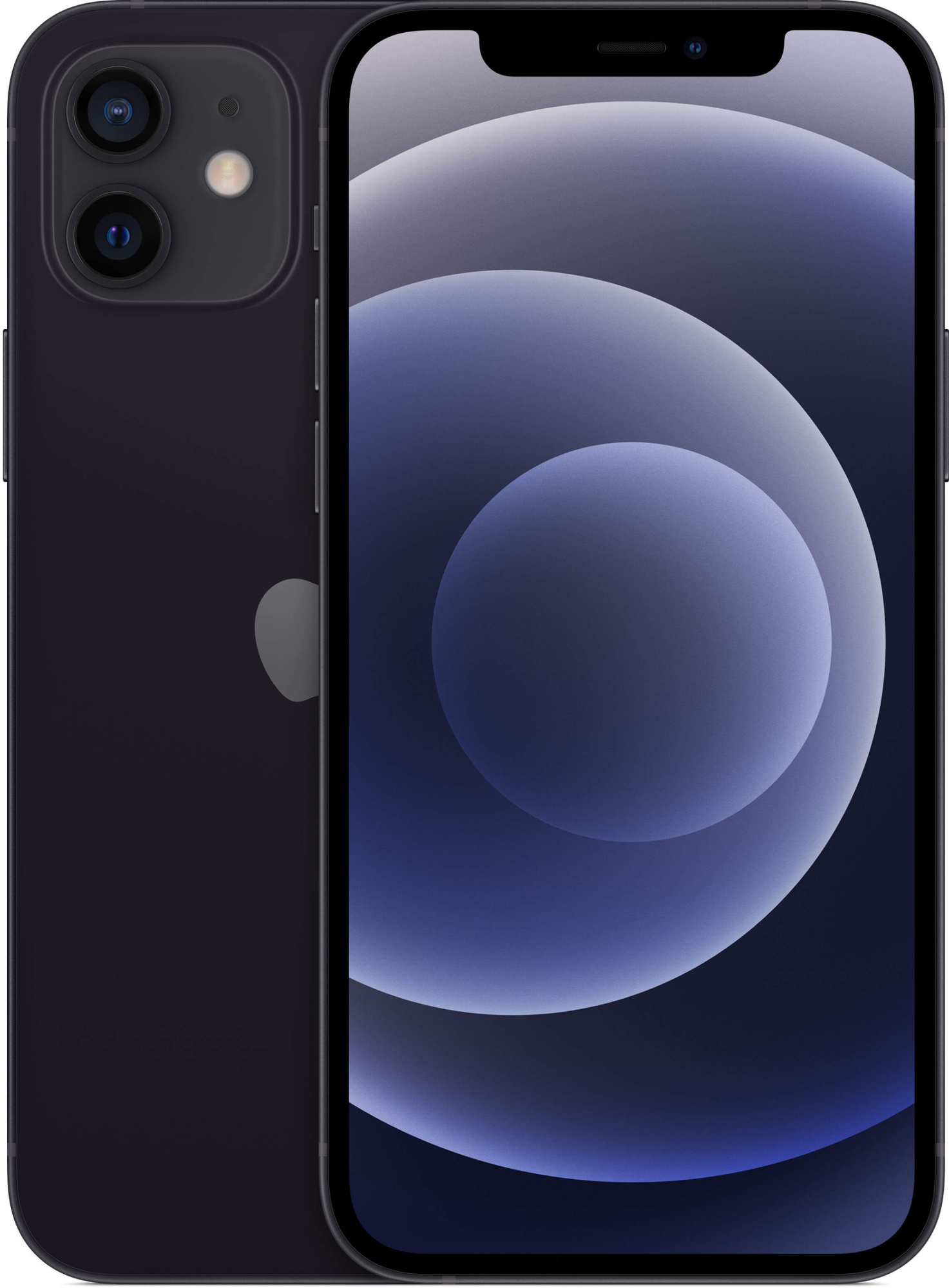iPhone 12 64Gb Black (85% / заменен АКБ и Камера / без коробки) RU - Б/У . . +