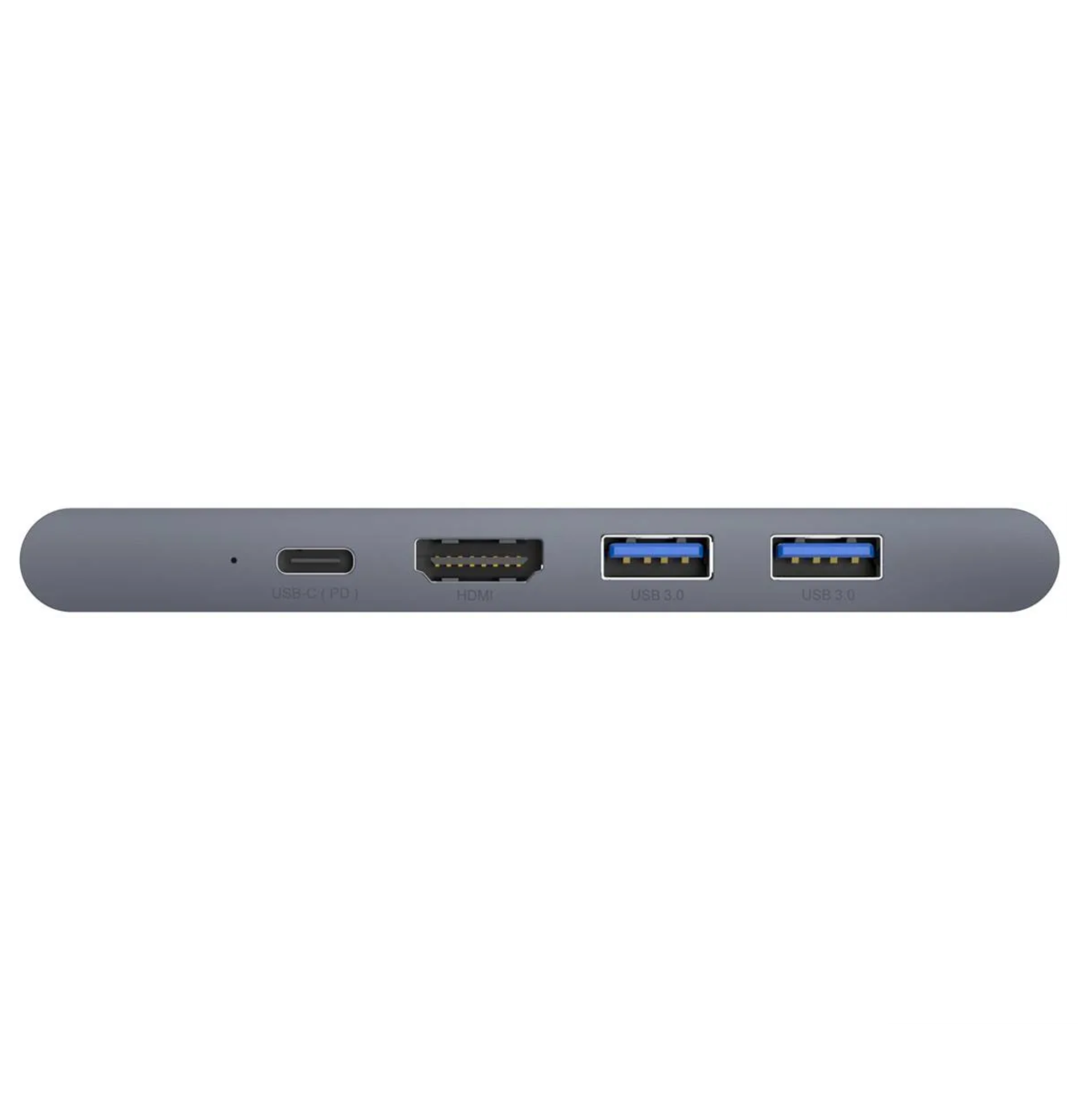 Адаптер Baseus CAHUB-L0G Dual Type C -> 2х USB, Type C, HDMI, Flash card, RJ45